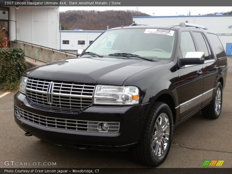 Dark Amethyst Metallic / Stone 2007 Lincoln Navigator Ultimate 4x4