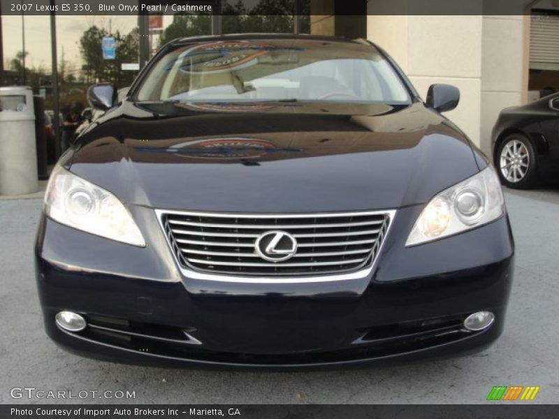 Blue Onyx Pearl / Cashmere 2007 Lexus ES 350