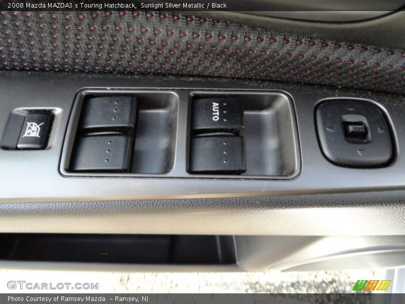 Sunlight Silver Metallic / Black 2008 Mazda MAZDA3 s Touring Hatchback