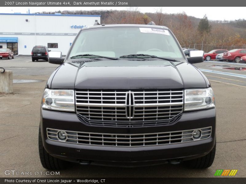 Dark Amethyst Metallic / Stone 2007 Lincoln Navigator Ultimate 4x4