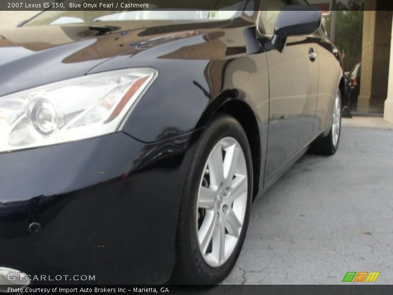 Blue Onyx Pearl / Cashmere 2007 Lexus ES 350