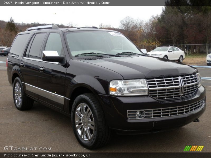 Dark Amethyst Metallic / Stone 2007 Lincoln Navigator Ultimate 4x4
