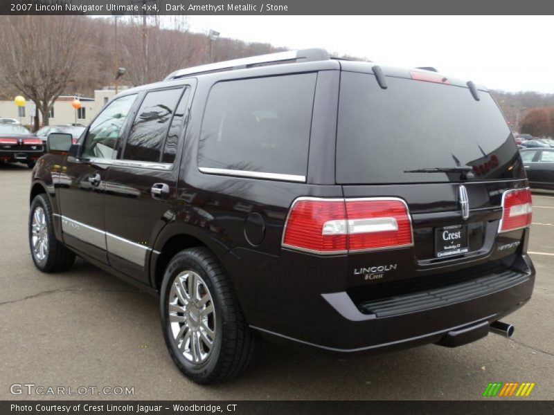 Dark Amethyst Metallic / Stone 2007 Lincoln Navigator Ultimate 4x4