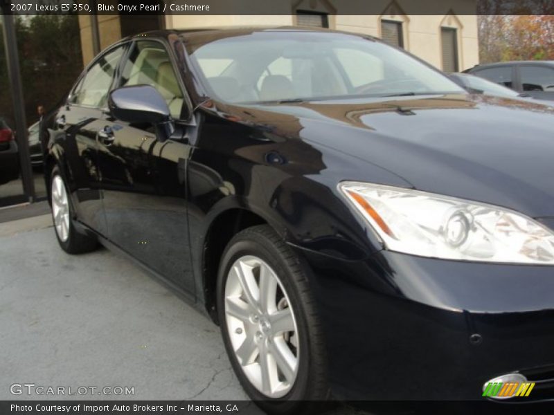 Blue Onyx Pearl / Cashmere 2007 Lexus ES 350