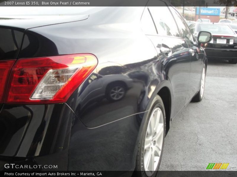 Blue Onyx Pearl / Cashmere 2007 Lexus ES 350