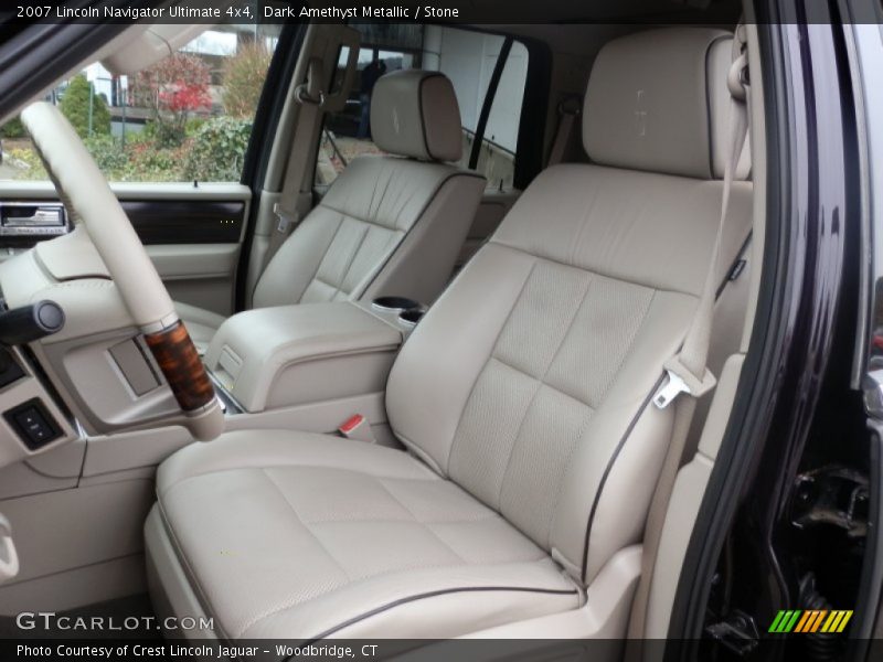 Dark Amethyst Metallic / Stone 2007 Lincoln Navigator Ultimate 4x4