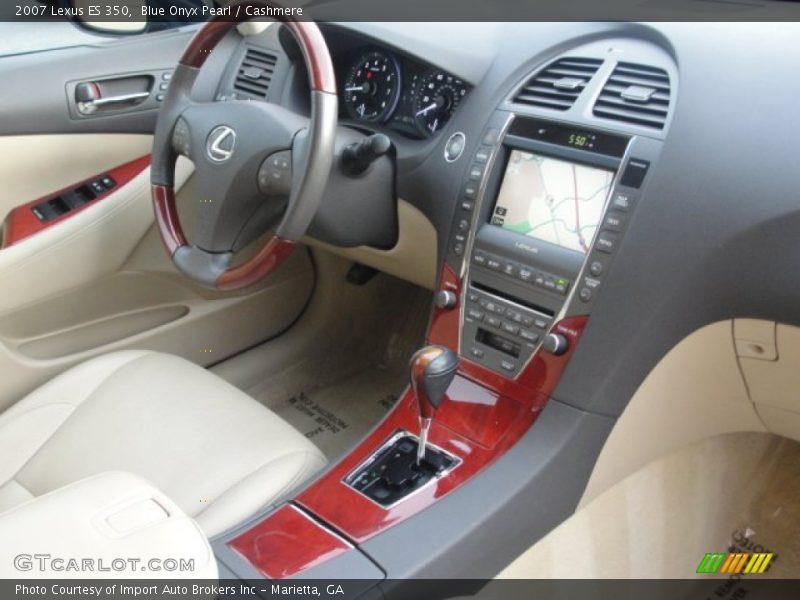 Blue Onyx Pearl / Cashmere 2007 Lexus ES 350