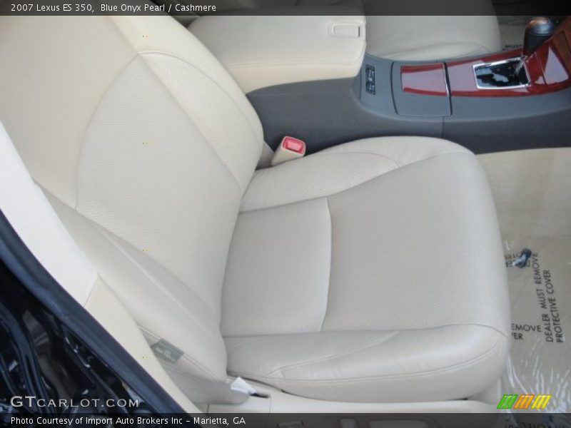 Blue Onyx Pearl / Cashmere 2007 Lexus ES 350