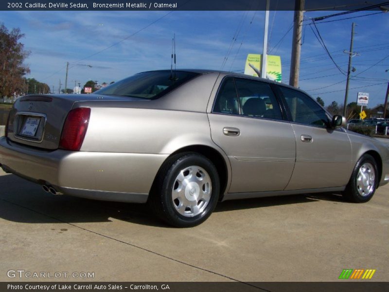 Bronzemist Metallic / Oatmeal 2002 Cadillac DeVille Sedan