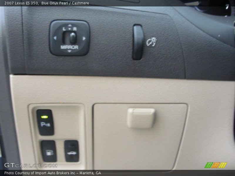 Blue Onyx Pearl / Cashmere 2007 Lexus ES 350
