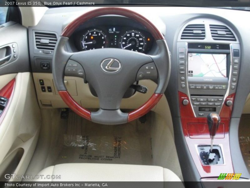 Blue Onyx Pearl / Cashmere 2007 Lexus ES 350