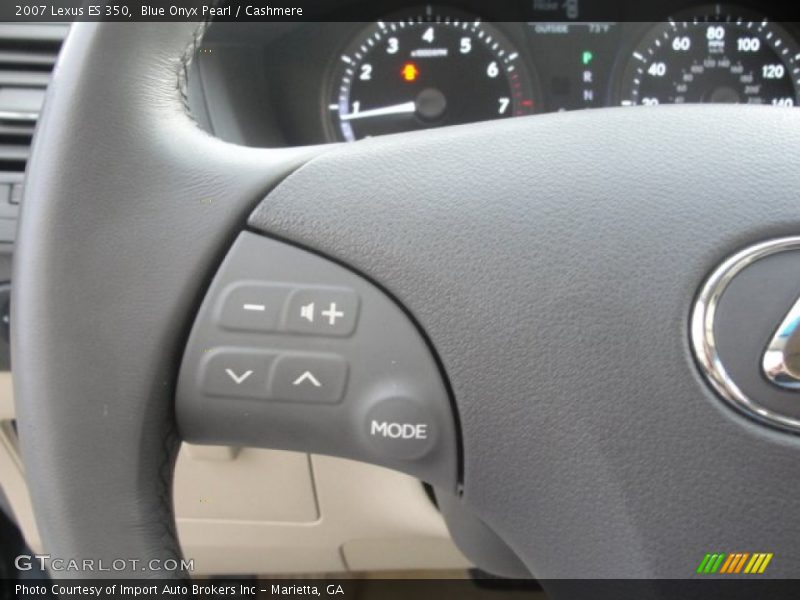 Blue Onyx Pearl / Cashmere 2007 Lexus ES 350