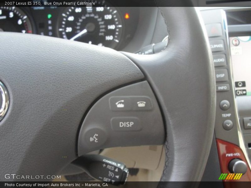 Blue Onyx Pearl / Cashmere 2007 Lexus ES 350