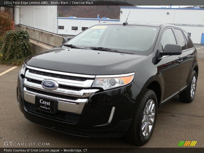 Ebony Black / Charcoal Black 2011 Ford Edge Limited AWD