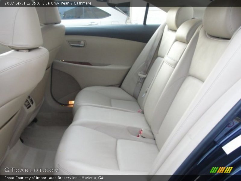 Blue Onyx Pearl / Cashmere 2007 Lexus ES 350