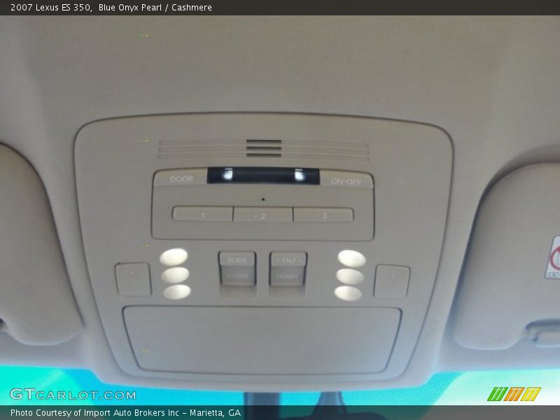 Blue Onyx Pearl / Cashmere 2007 Lexus ES 350