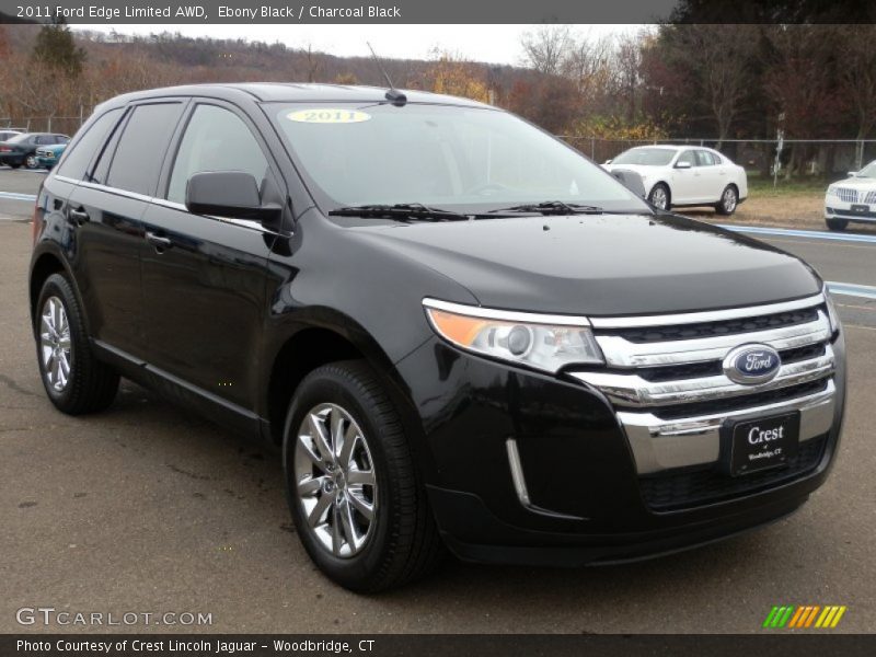 Ebony Black / Charcoal Black 2011 Ford Edge Limited AWD