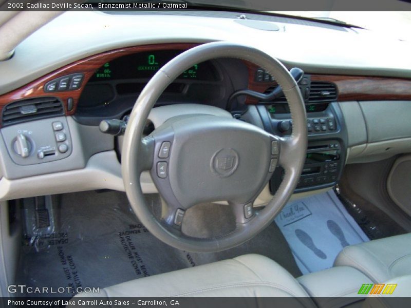 Bronzemist Metallic / Oatmeal 2002 Cadillac DeVille Sedan