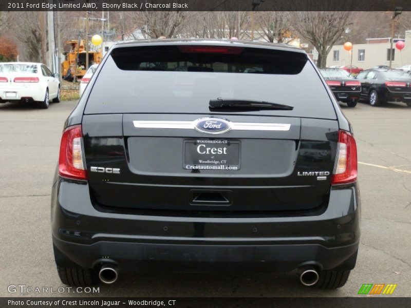 Ebony Black / Charcoal Black 2011 Ford Edge Limited AWD