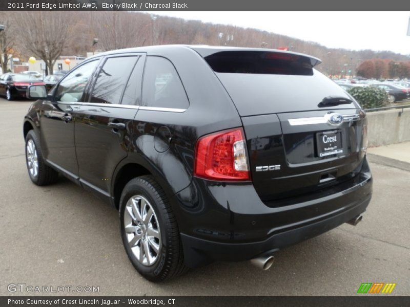 Ebony Black / Charcoal Black 2011 Ford Edge Limited AWD