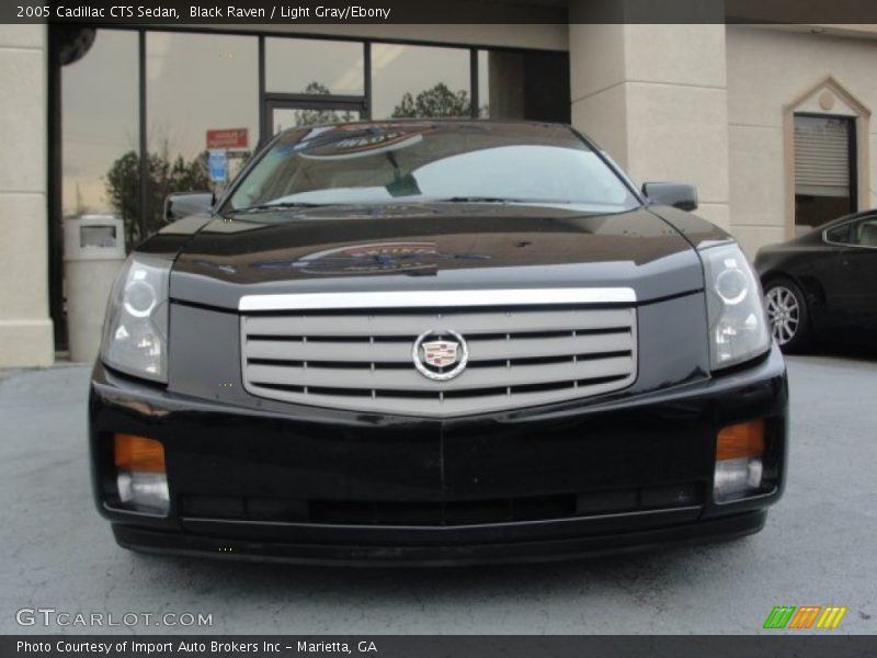 Black Raven / Light Gray/Ebony 2005 Cadillac CTS Sedan