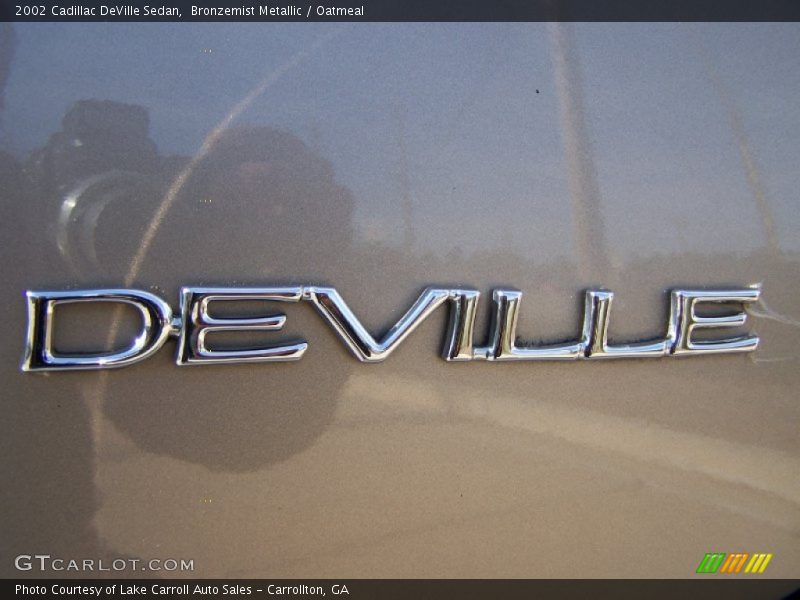 Bronzemist Metallic / Oatmeal 2002 Cadillac DeVille Sedan