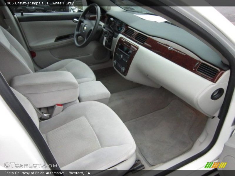 White / Gray 2006 Chevrolet Impala LT