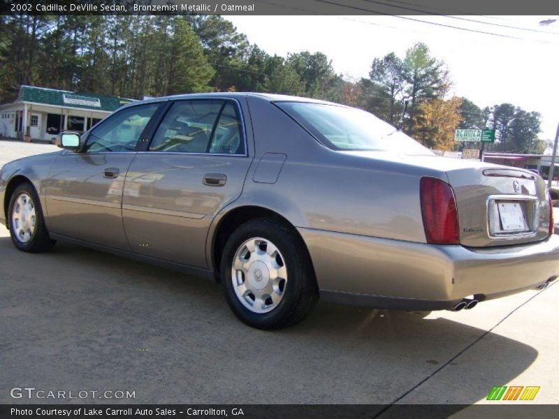 Bronzemist Metallic / Oatmeal 2002 Cadillac DeVille Sedan