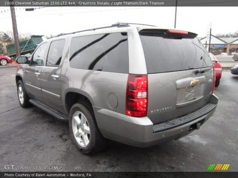 Graystone Metallic / Light Titanium/Dark Titanium 2008 Chevrolet Suburban 1500 LTZ 4x4