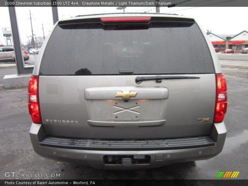 Graystone Metallic / Light Titanium/Dark Titanium 2008 Chevrolet Suburban 1500 LTZ 4x4