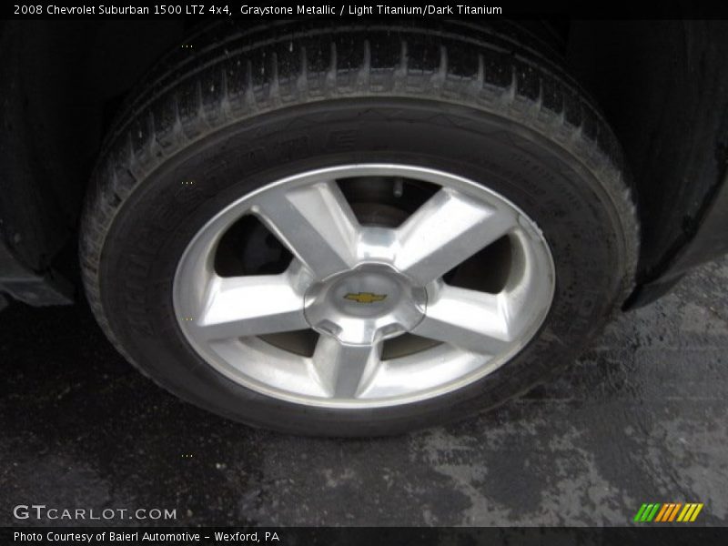 Graystone Metallic / Light Titanium/Dark Titanium 2008 Chevrolet Suburban 1500 LTZ 4x4