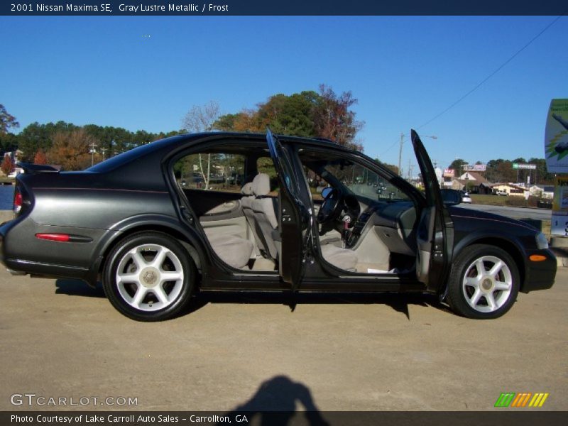 Gray Lustre Metallic / Frost 2001 Nissan Maxima SE
