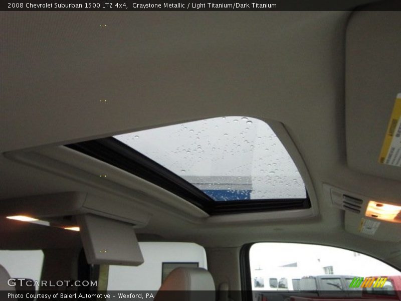 Graystone Metallic / Light Titanium/Dark Titanium 2008 Chevrolet Suburban 1500 LTZ 4x4