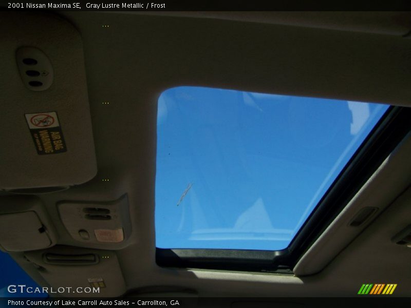 Gray Lustre Metallic / Frost 2001 Nissan Maxima SE
