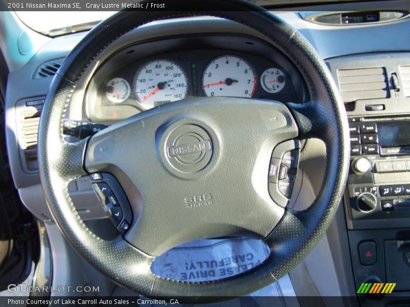 Gray Lustre Metallic / Frost 2001 Nissan Maxima SE