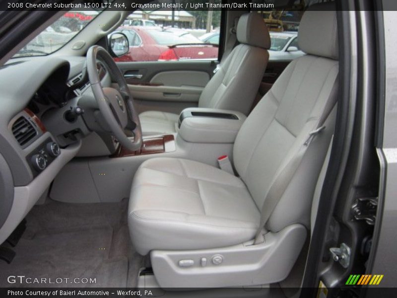  2008 Suburban 1500 LTZ 4x4 Light Titanium/Dark Titanium Interior