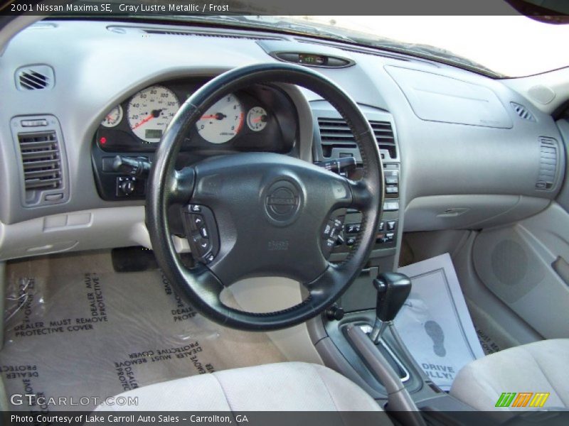 Gray Lustre Metallic / Frost 2001 Nissan Maxima SE