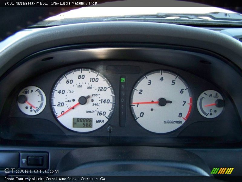 Gray Lustre Metallic / Frost 2001 Nissan Maxima SE