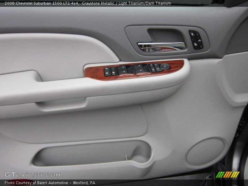 Graystone Metallic / Light Titanium/Dark Titanium 2008 Chevrolet Suburban 1500 LTZ 4x4