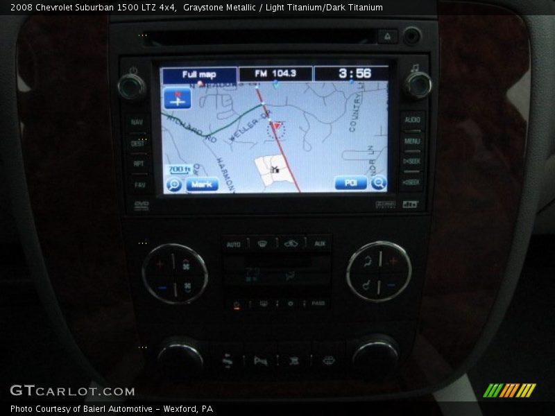 Graystone Metallic / Light Titanium/Dark Titanium 2008 Chevrolet Suburban 1500 LTZ 4x4