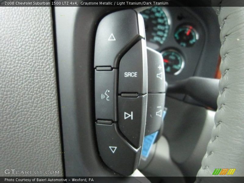 Graystone Metallic / Light Titanium/Dark Titanium 2008 Chevrolet Suburban 1500 LTZ 4x4