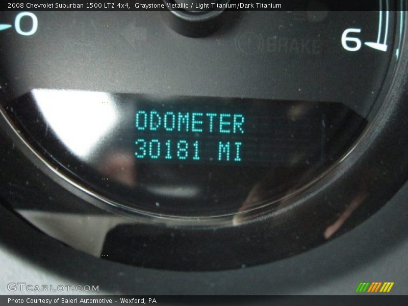 Graystone Metallic / Light Titanium/Dark Titanium 2008 Chevrolet Suburban 1500 LTZ 4x4