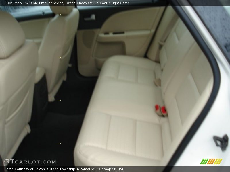 White Chocolate Tri Coat / Light Camel 2009 Mercury Sable Premier Sedan