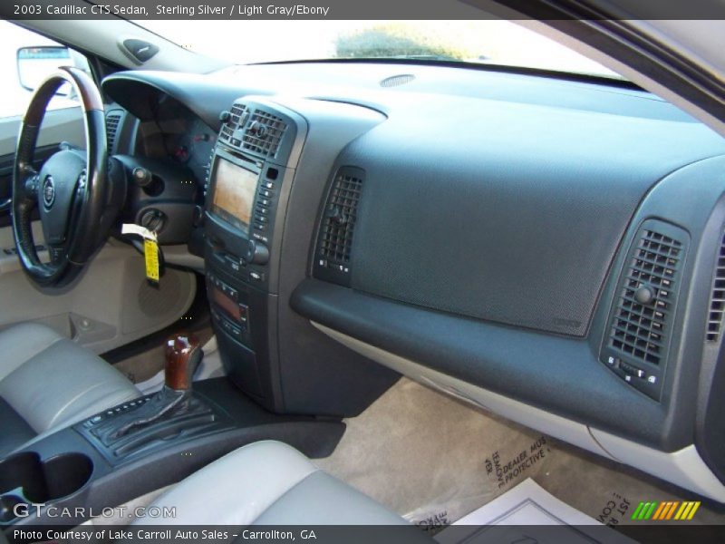 Sterling Silver / Light Gray/Ebony 2003 Cadillac CTS Sedan