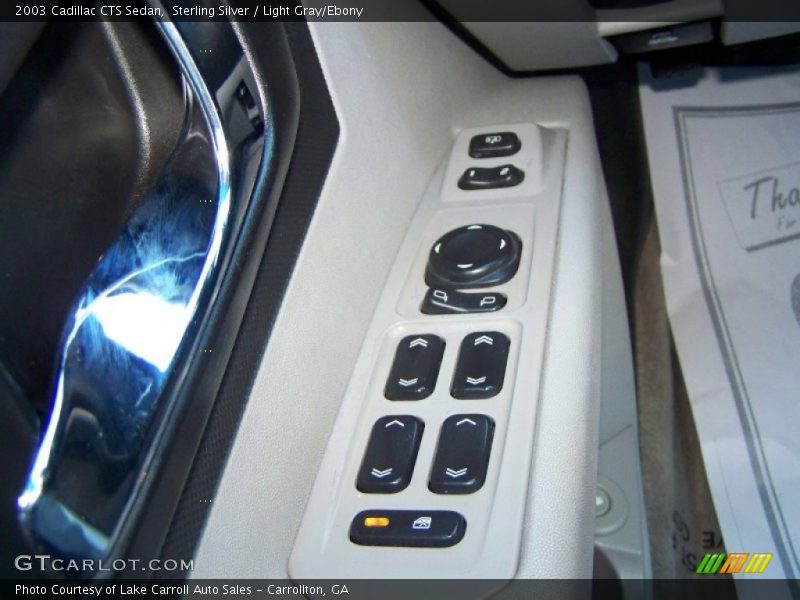 Sterling Silver / Light Gray/Ebony 2003 Cadillac CTS Sedan