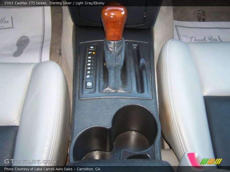 Sterling Silver / Light Gray/Ebony 2003 Cadillac CTS Sedan