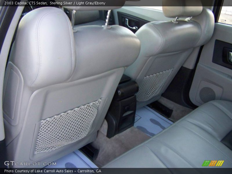 Sterling Silver / Light Gray/Ebony 2003 Cadillac CTS Sedan