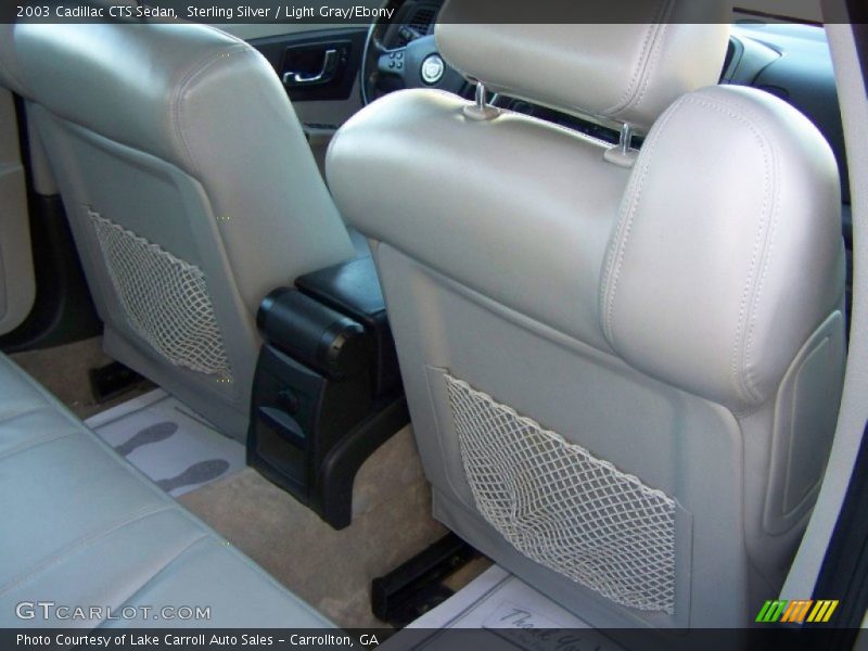 Sterling Silver / Light Gray/Ebony 2003 Cadillac CTS Sedan