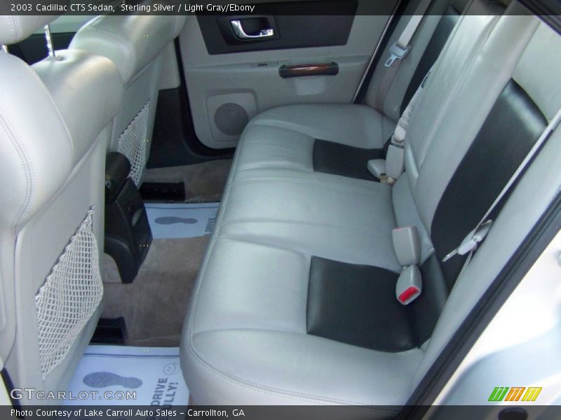 Sterling Silver / Light Gray/Ebony 2003 Cadillac CTS Sedan