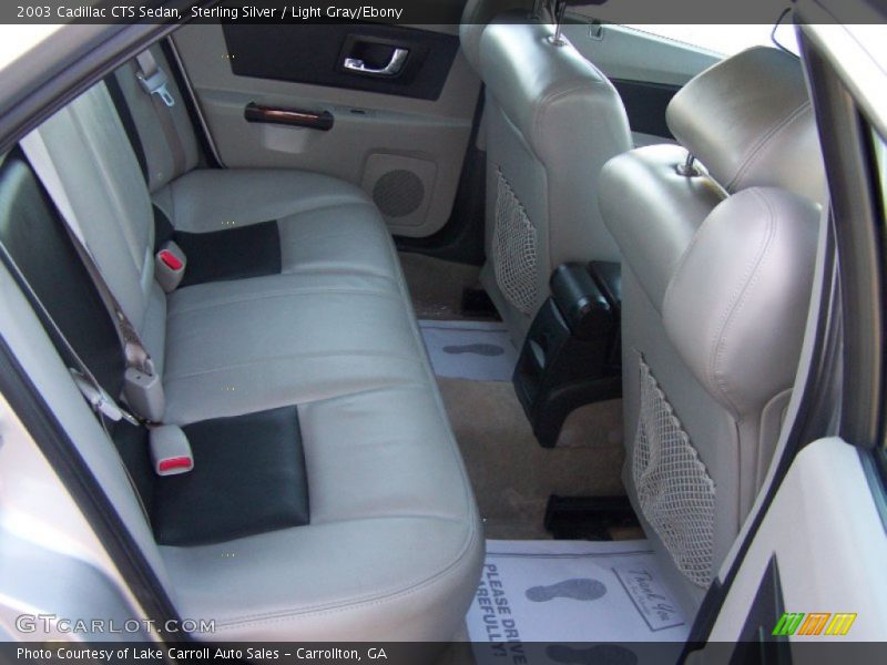Sterling Silver / Light Gray/Ebony 2003 Cadillac CTS Sedan